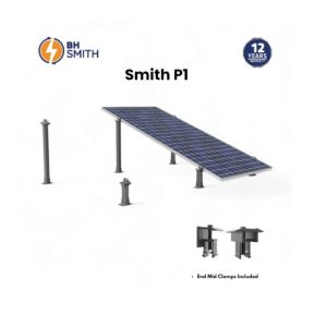 BHS Aluminium Smith P1 Solar Structure with clamps