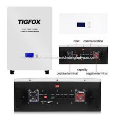 Tigfox Wifi LCD Model 51.2V 100Ah Lithium Battery